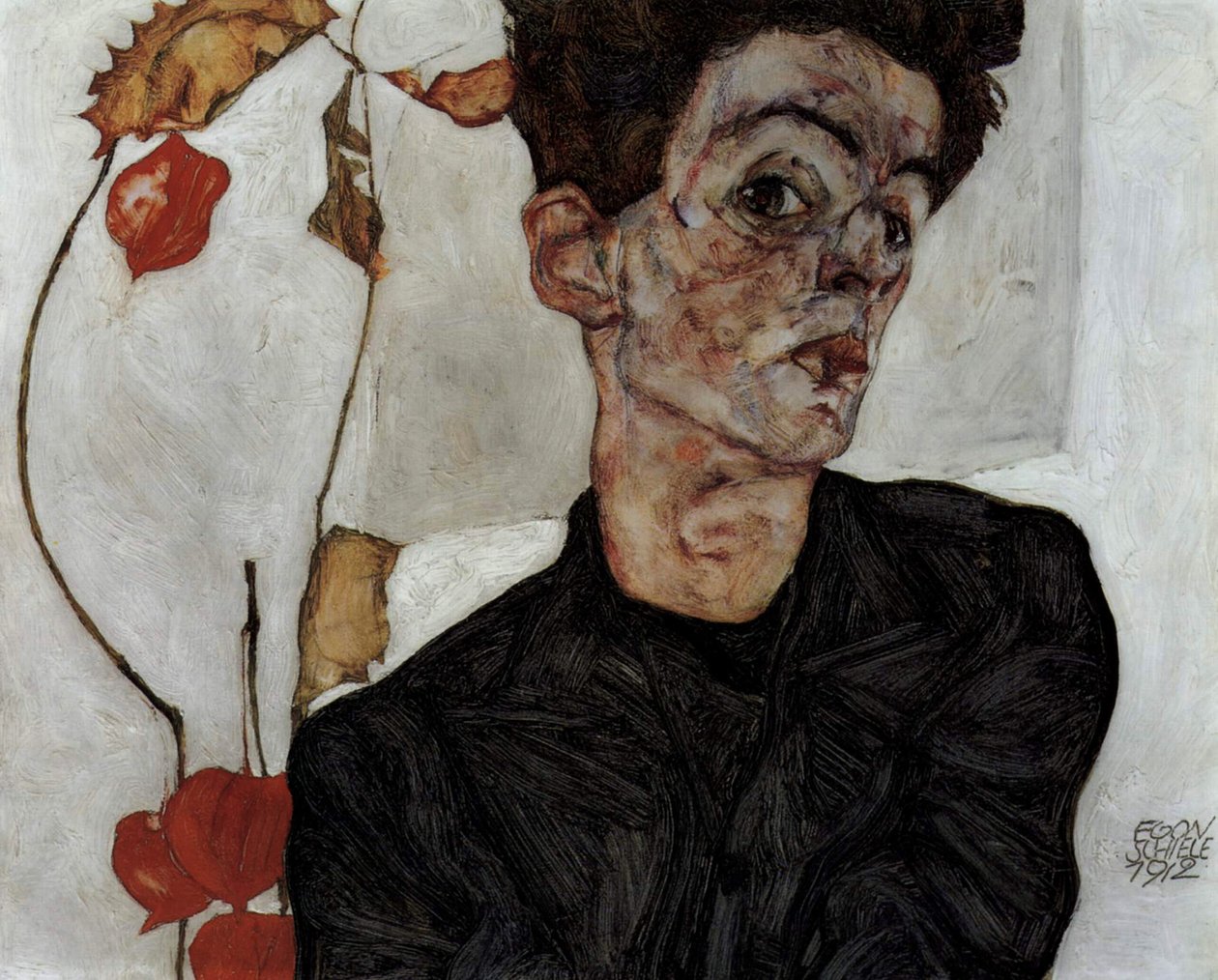 Nieznany obraz autorstwa Egon Schiele