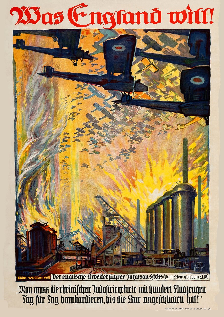 Czego chce Anglia!, 1918. autorstwa Egon Tschirch