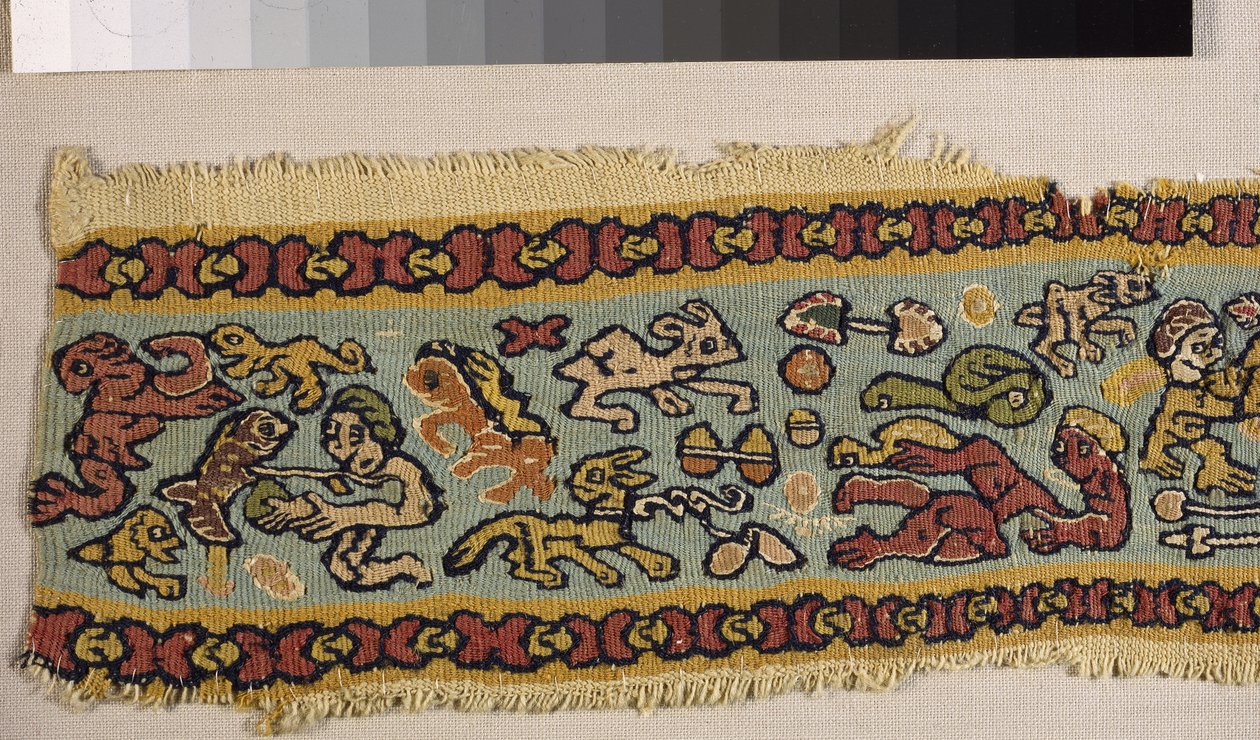 Fragment opaski gobelinowej (gobelin) autorstwa Egyptian