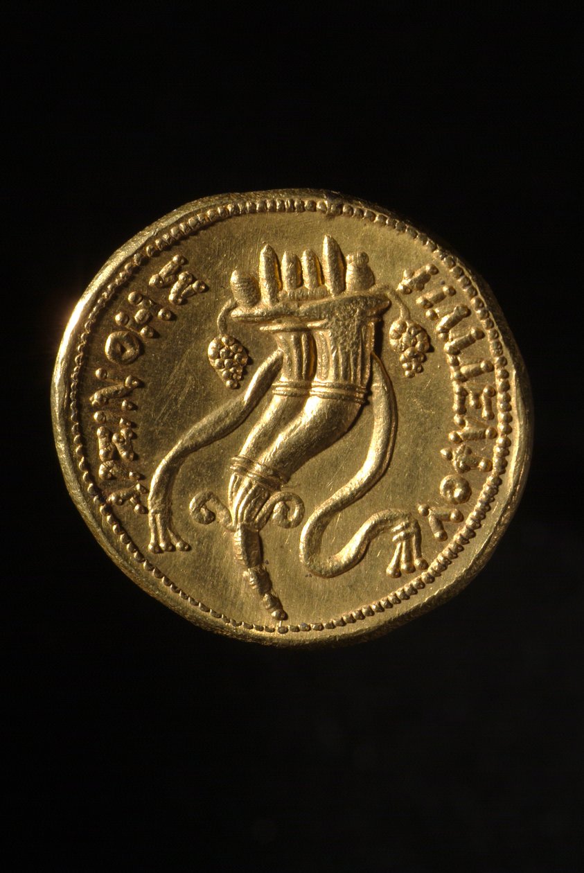 Grecka Oktadrachma z Arsinoe II, 240 pne autorstwa Egyptian