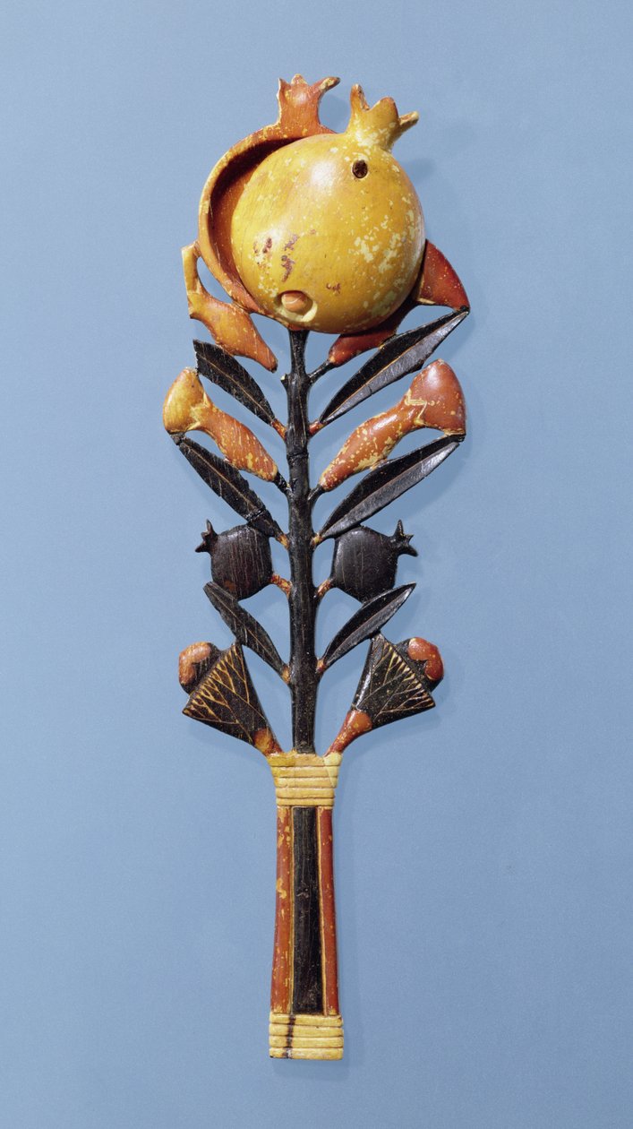 Łyżka do maści (malowana kość słoniowa) autorstwa Egyptian