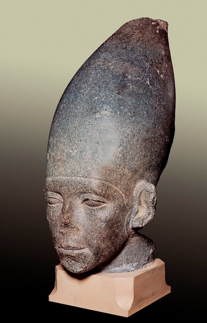Portret Amenemhata I (Amen-em-ha I) autorstwa Egyptian 12th Dynasty