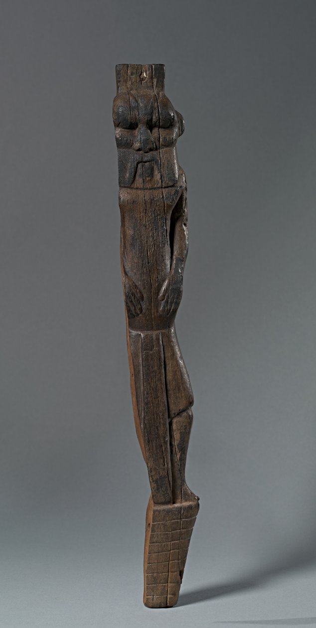 Noga od krzesła lub łóżka z Bogiem Bes, 1540-1296 pne autorstwa Egyptian 18th Dynasty