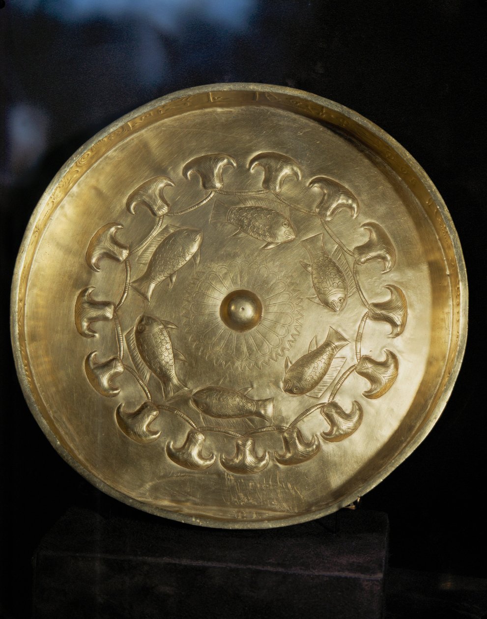Złota tabliczka. Prezent faraona Tuthmosisa III dla jego generała Djehouty. 18. dynastia, Nowe Królestwo, Egipt. N 713 ... autorstwa Egyptian 18th Dynasty