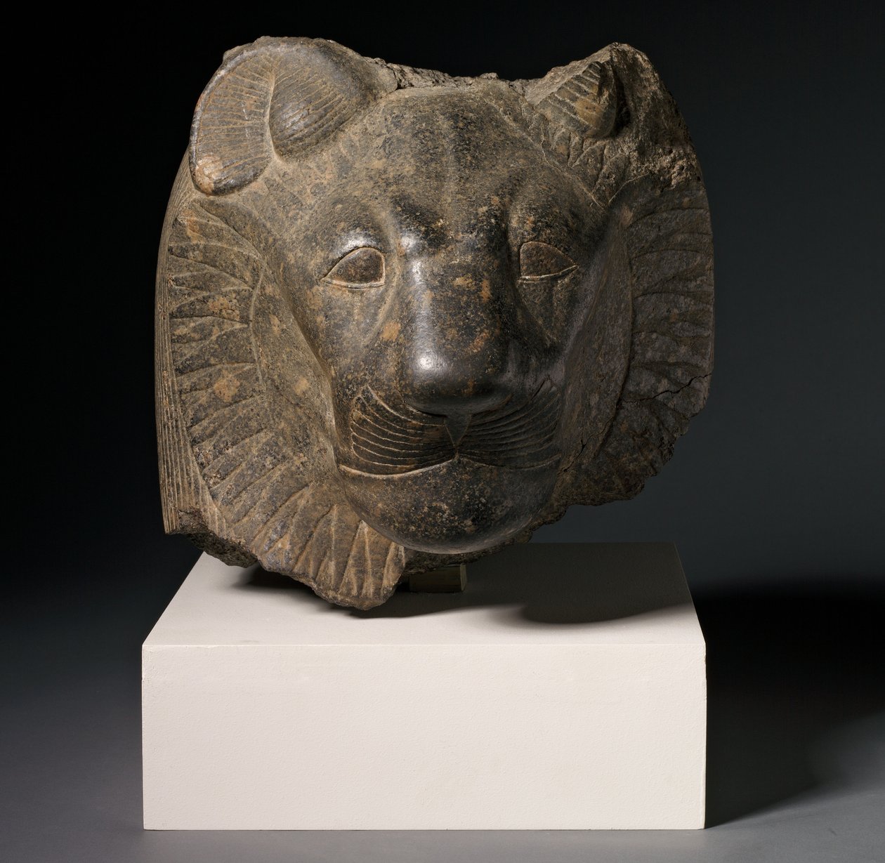 Głowa Sekhmet, Teby, ok. 1391-53 pne autorstwa Egyptian 18th Dynasty