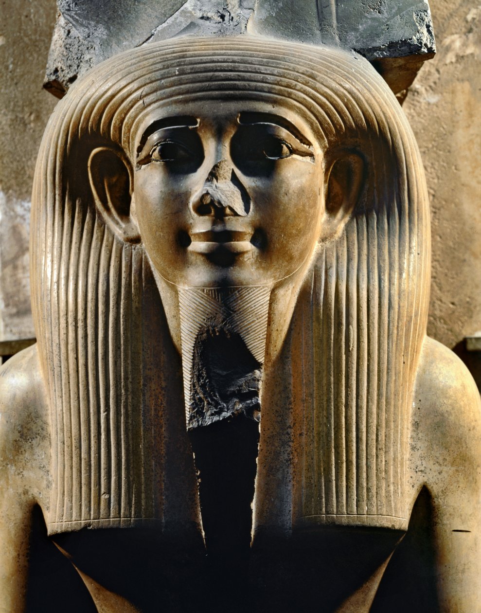 Faraon Amenofis II (wapień) autorstwa Egyptian 18th Dynasty