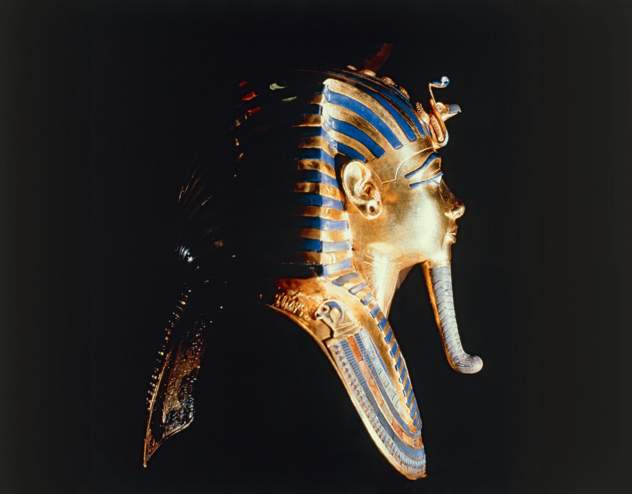 Portret faraona Tutanchamona autorstwa Egyptian 18th Dynasty