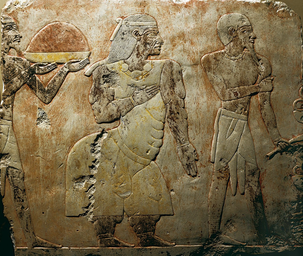 Królowa Punt, szczegół autorstwa Egyptian 18th Dynasty