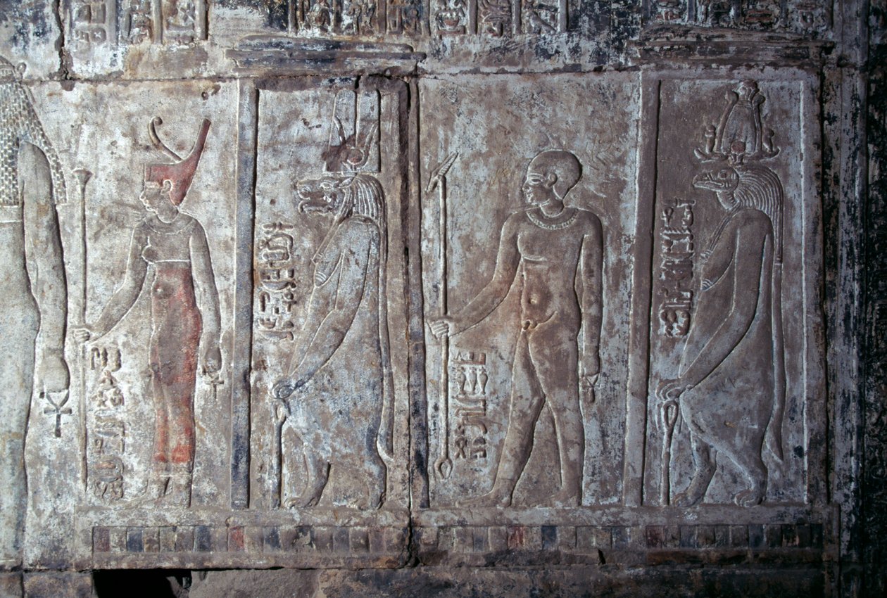 Świątynia grobowa Hatszepsut, Deir el-Bahari, Nekropolia Tebańska (Lista Światowego Dziedzictwa UNESCO). autorstwa Egyptian 18th Dynasty