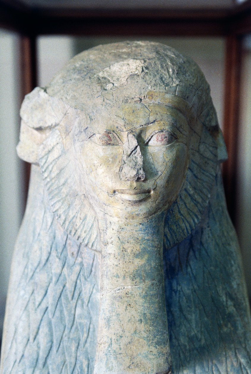 Sfinks królowej Hatszepsut z Deir el-Bahari, cywilizacja egipska, Nowe Królestwo, dynastia XVIII autorstwa Egyptian 18th Dynasty
