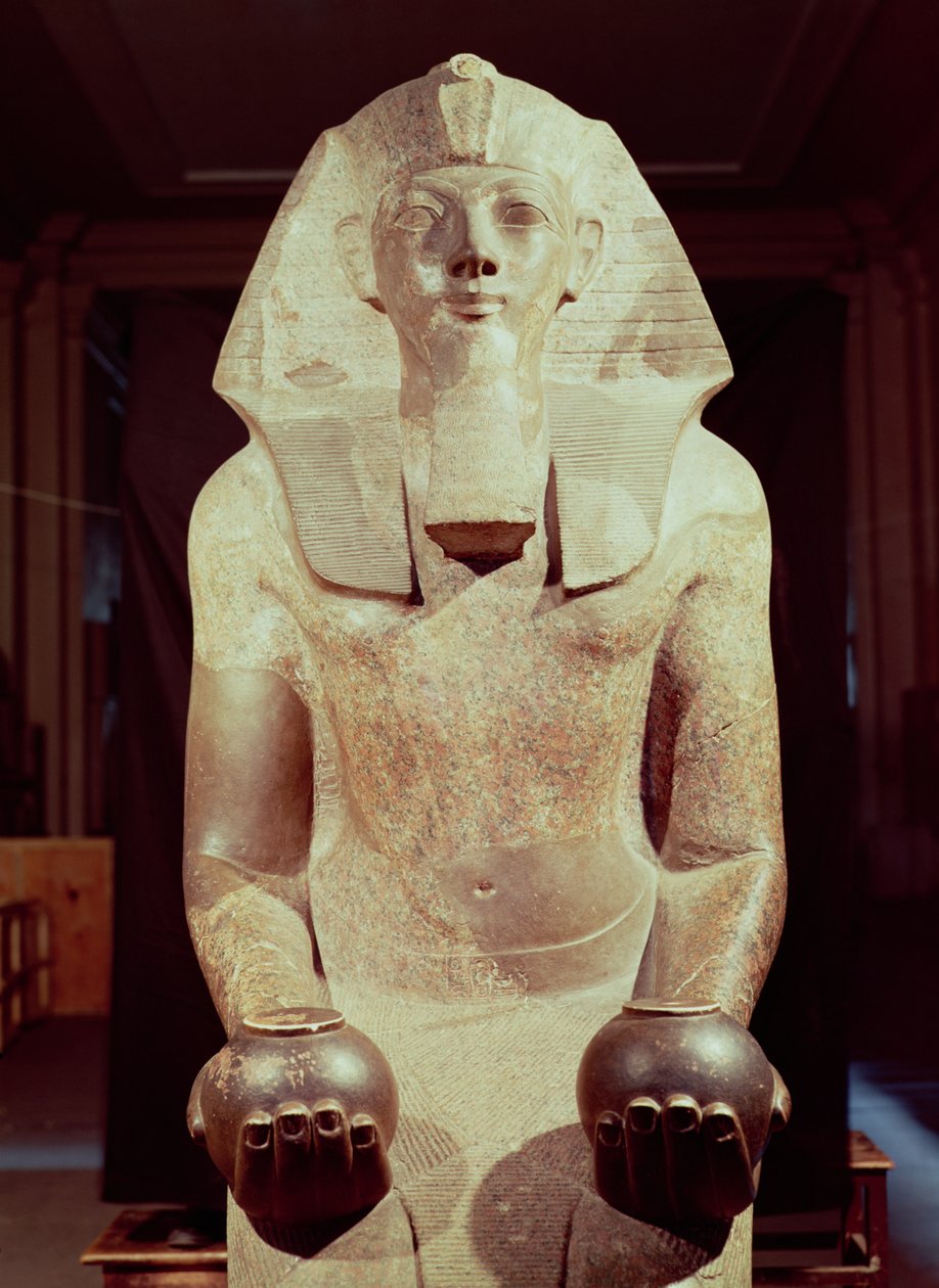Posąg królowej Makare Hatszepsut autorstwa Egyptian 18th Dynasty