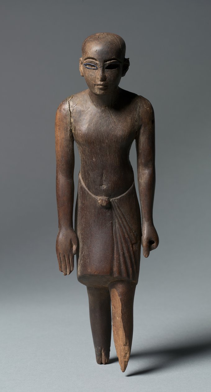 Statuetka mężczyzny, ok. 1391-1353 pne autorstwa Egyptian 18th Dynasty