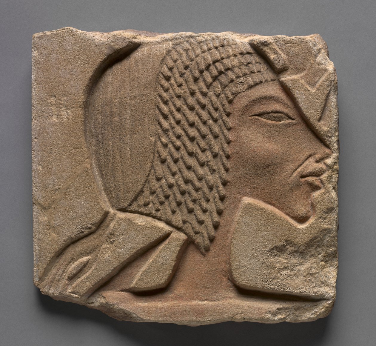 Talatat: Portret Nefertiti, ok. 1353-1347 pne autorstwa Egyptian 18th Dynasty