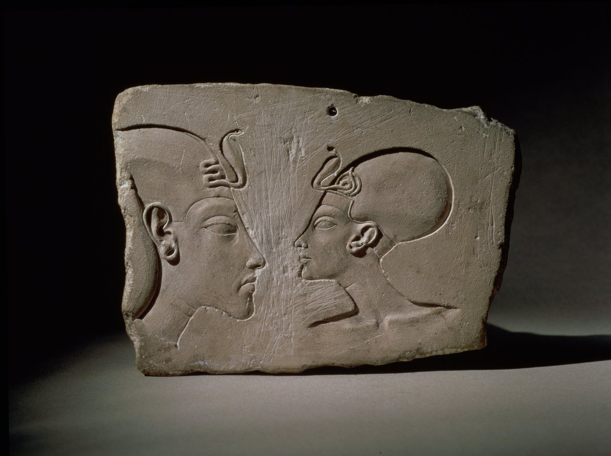 Tablica Wilbour, z nowoczesnej Amarna, New Kingdom (wapień) autorstwa Egyptian 18th Dynasty