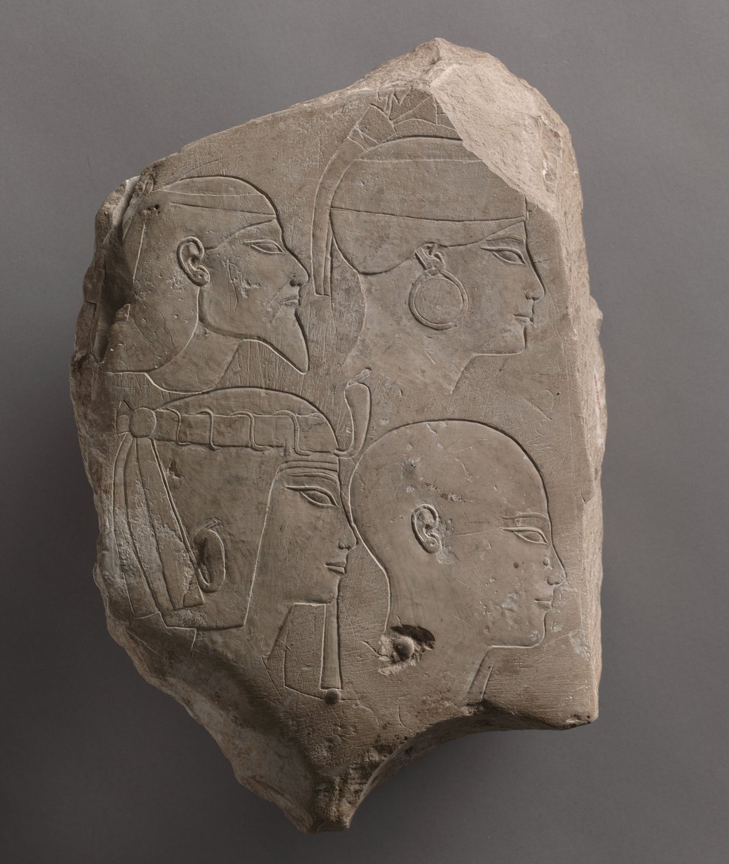 Element próbny obrobiony po obu stronach, ok. 1391-1353 p.n.e. autorstwa Egyptian 18th Dynasty