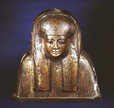 Górna część wieka trumny z Teb autorstwa Egyptian 18th Dynasty