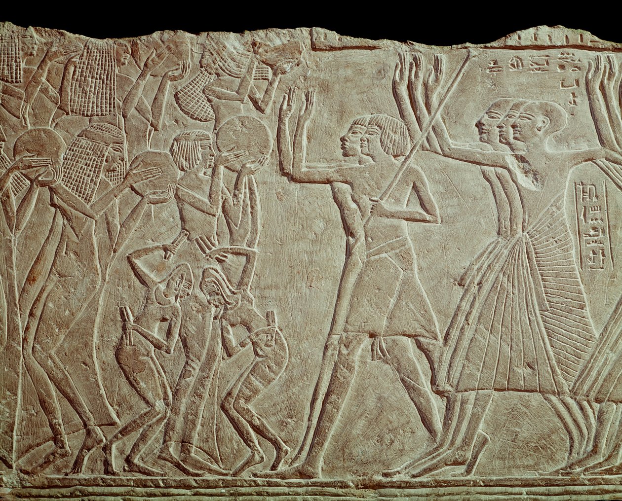Pożegnanie zmarłego (niska ulga) autorstwa Egyptian 19th Dynasty