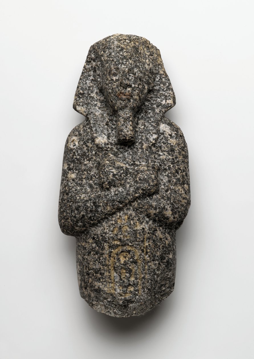 Figura Ushabti Amenophisa IV (Echnatona) (ok. 1364-1347 pne) z El Amarna, Nowe Królestwo (granit) autorstwa Egyptian 19th Dynasty