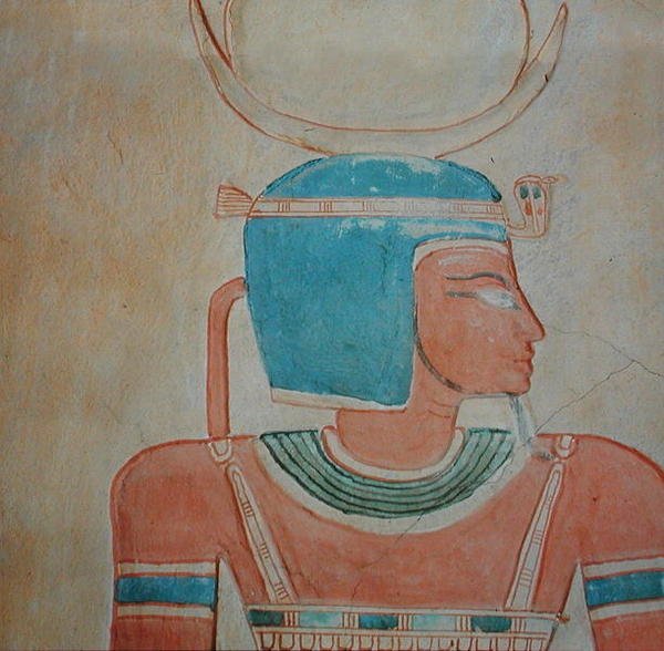 Bóg Szepes, z grobowca księcia Chaemwaseta II, syna Ramzesa III (ok.1187-1156 pne) Nowe Królestwo (malowany wapień) autorstwa Egyptian 20th Dynasty