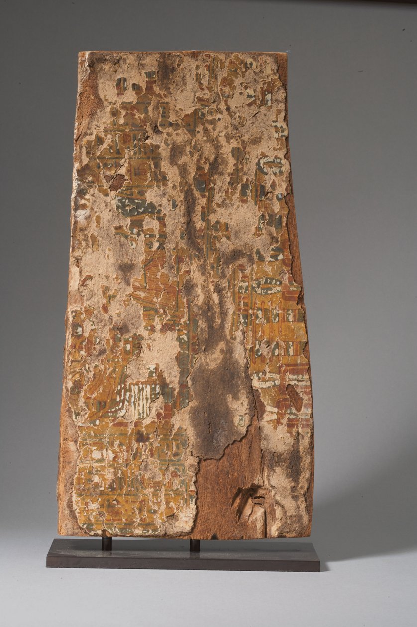 Rewers panelu sarkofagu, III Okres Przejściowy (drewno malowane) (patrz także 234375) autorstwa Egyptian 21st Dynasty