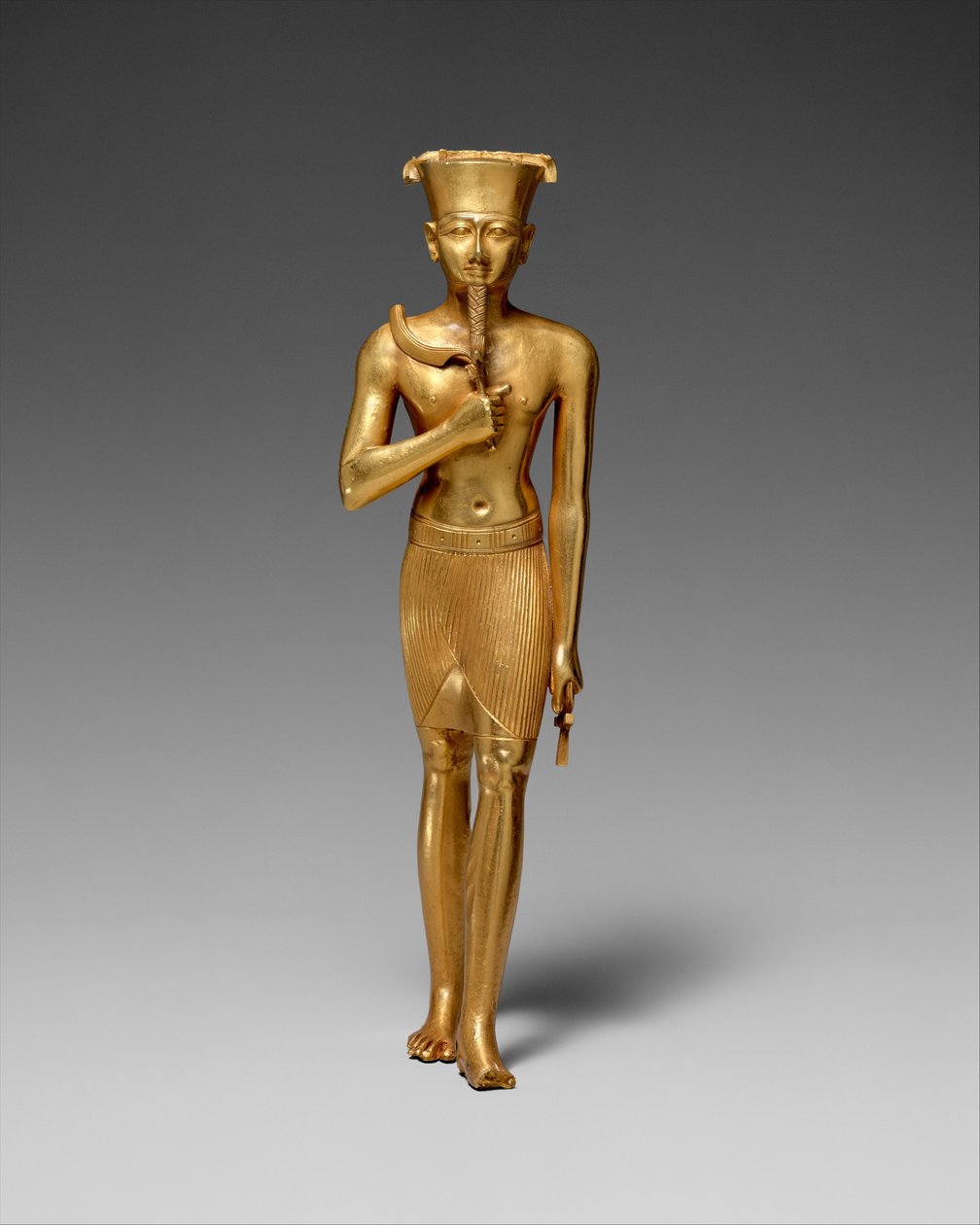 Statuetka Amona (złoto) autorstwa Egyptian 22nd Dynasty