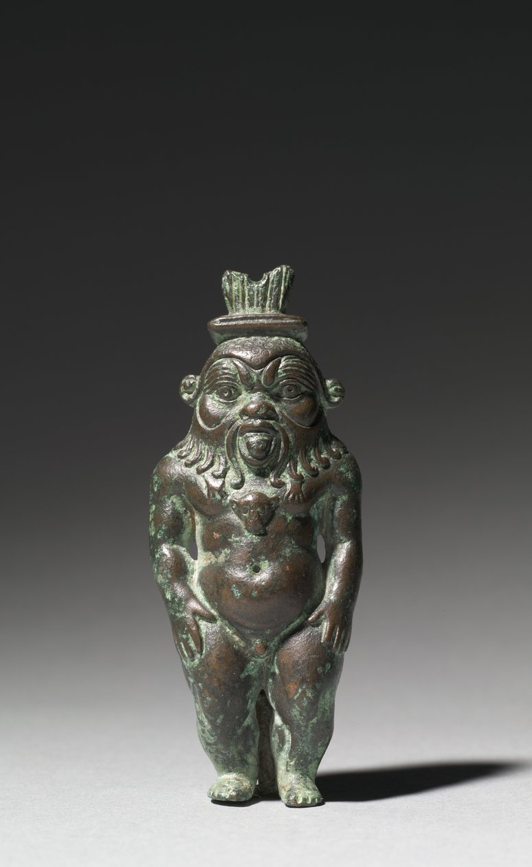 Statuetka Besa, 525-30 pne autorstwa Egyptian 27th Dynasty