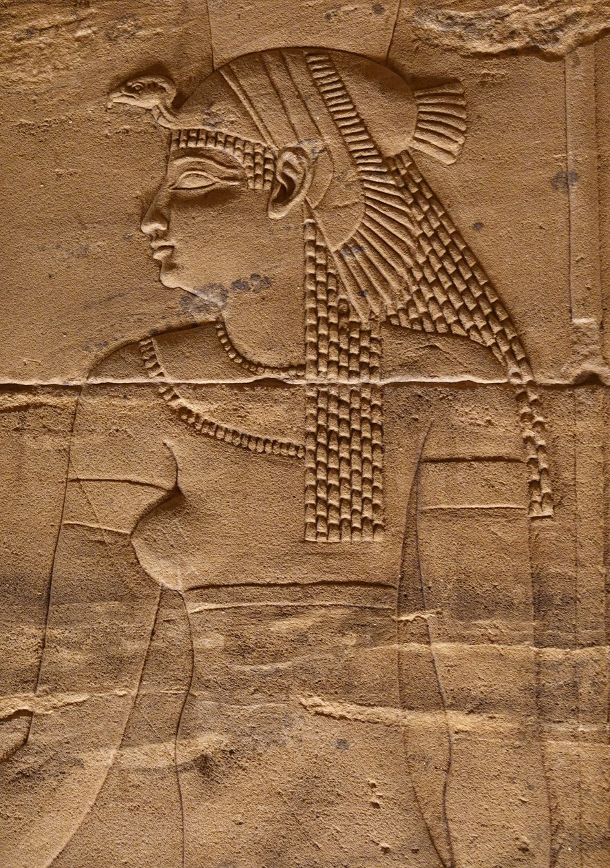 Królowa Egiptu, świątynia Philae autorstwa Egyptian 4th Dynasty