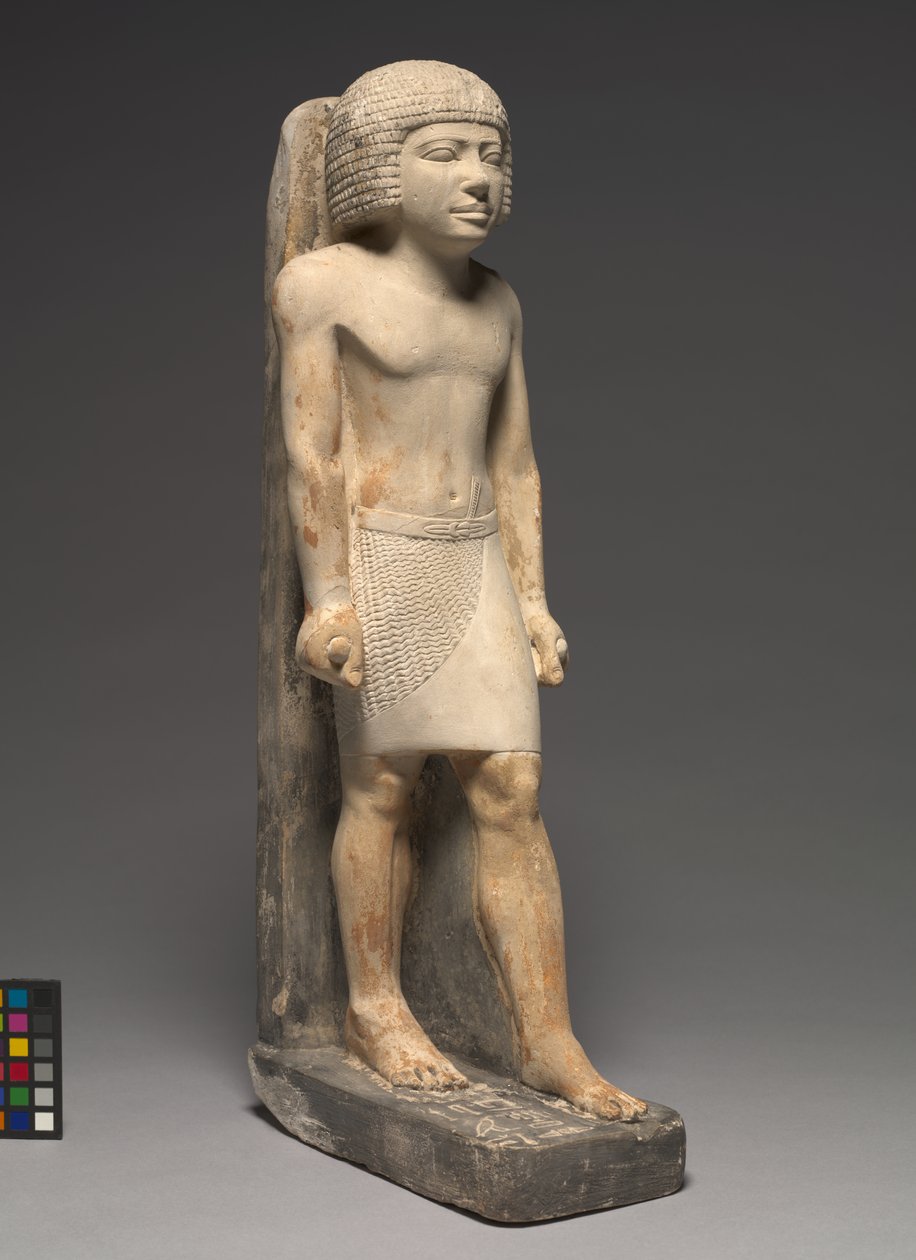Przemierzająca statua Minnefera, ok. 2377-2311 pne autorstwa Egyptian 5th Dynasty