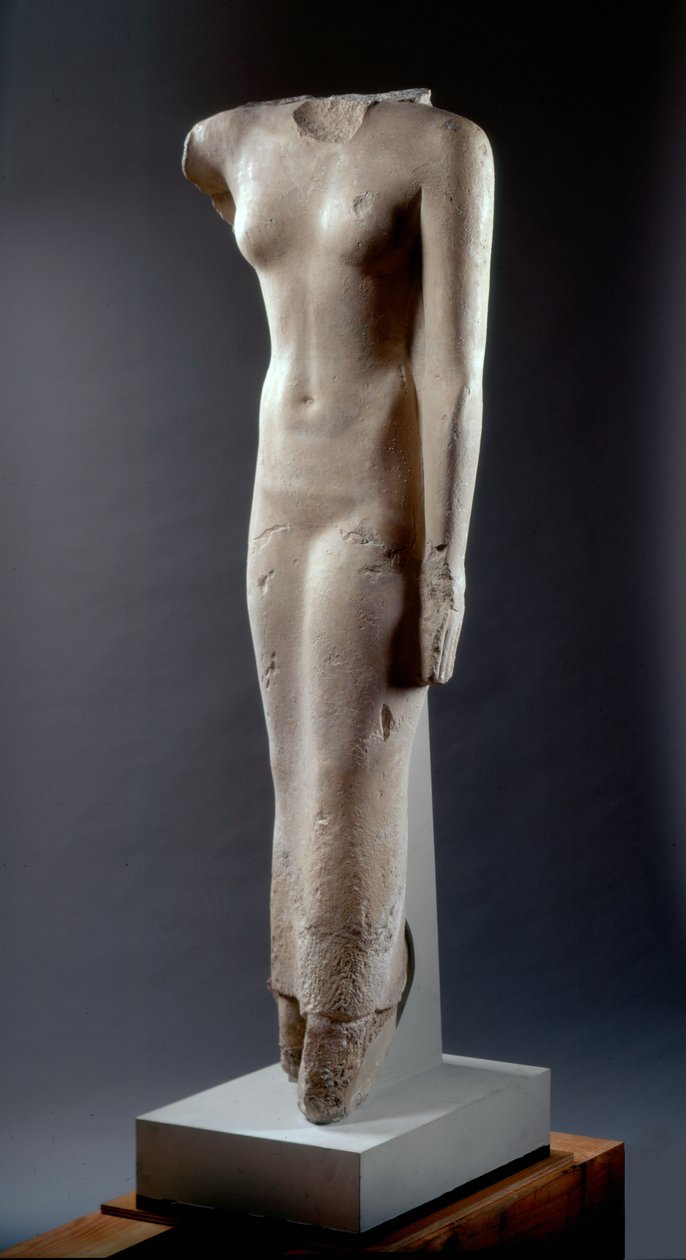 The Royal Descendent Hetepheres, Stare Królestwo, ok. 2440 pne (wapień) autorstwa Egyptian 5th Dynasty