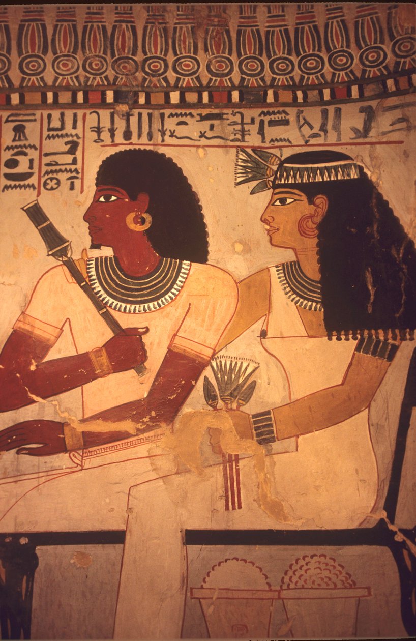 Starożytny Egipt, grobowiec Sennufera, Teby/Luksor autorstwa Egyptian Egyptian