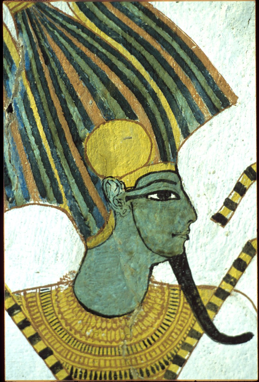 Starożytny Egipt, malowidło ścienne, grobowiec Sennedżema, grobowiec szlachty, Teby, Deir el Medina autorstwa Egyptian Egyptian
