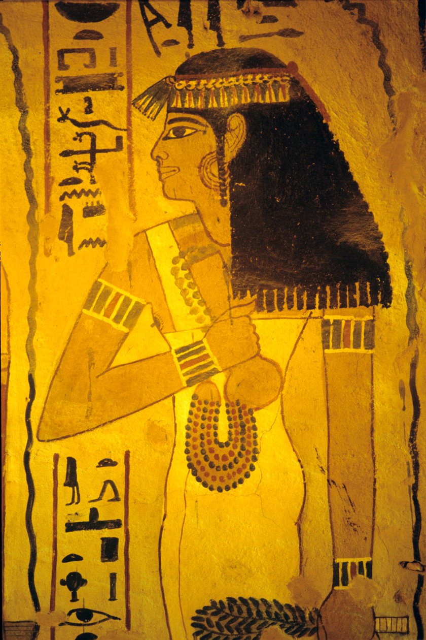 Muinainen Egypti, Seinämaalaus, Sennuferin hauta Aatelisten hauta, Thebespolish autorstwa Egyptian Egyptian