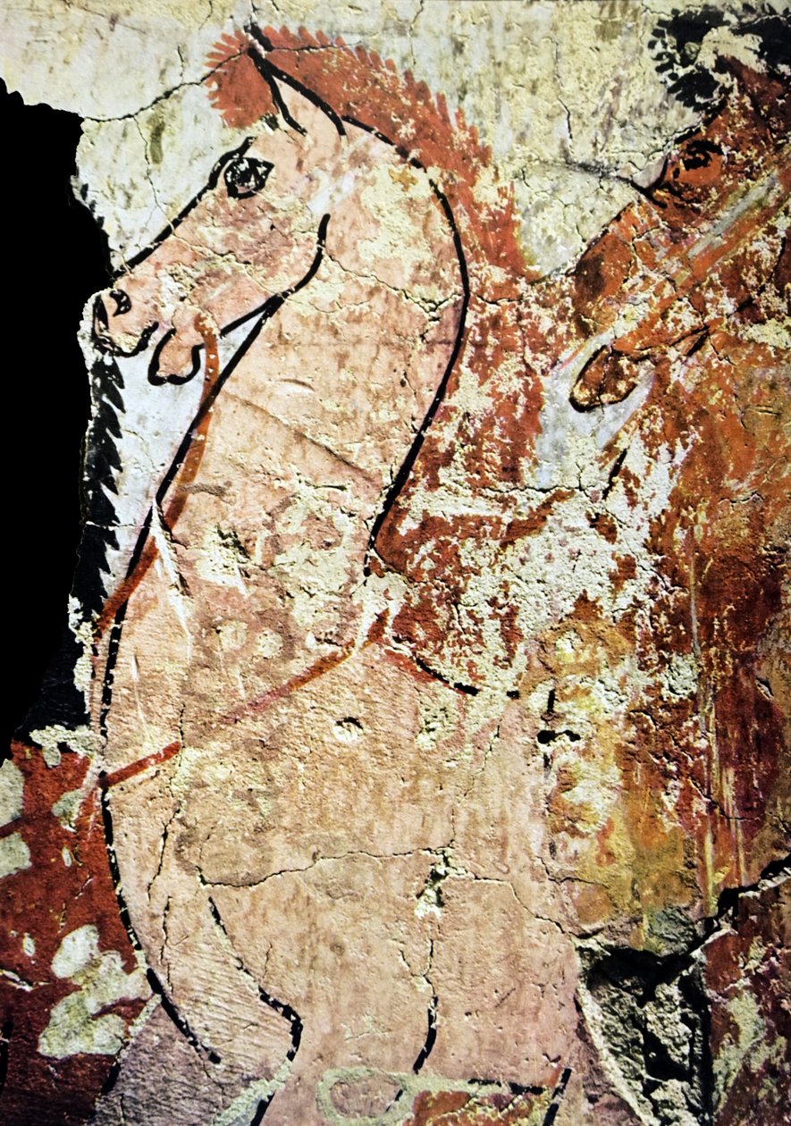 Malowidło ścienne z egipskiego grobowca autorstwa Egyptian Egyptian