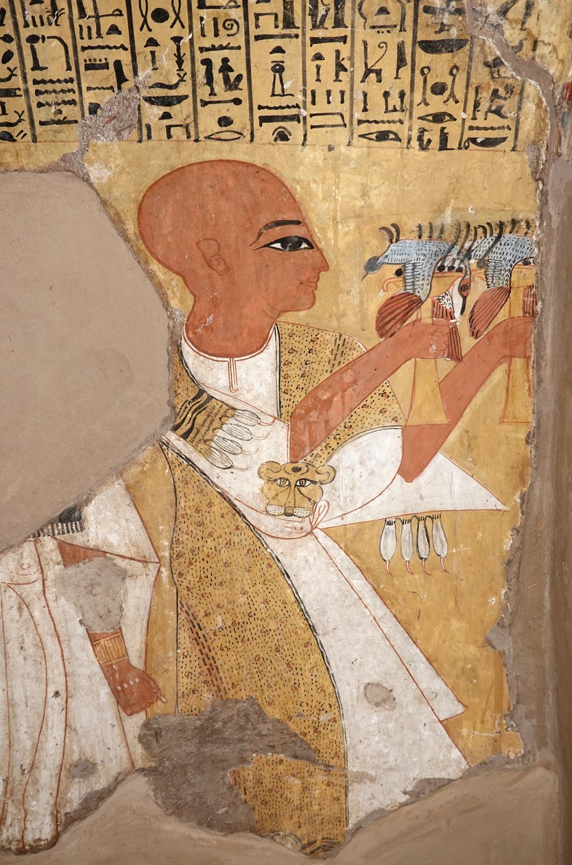 Grobowiec Inherkhaou, Deir El Medineh autorstwa Egyptian Egyptian