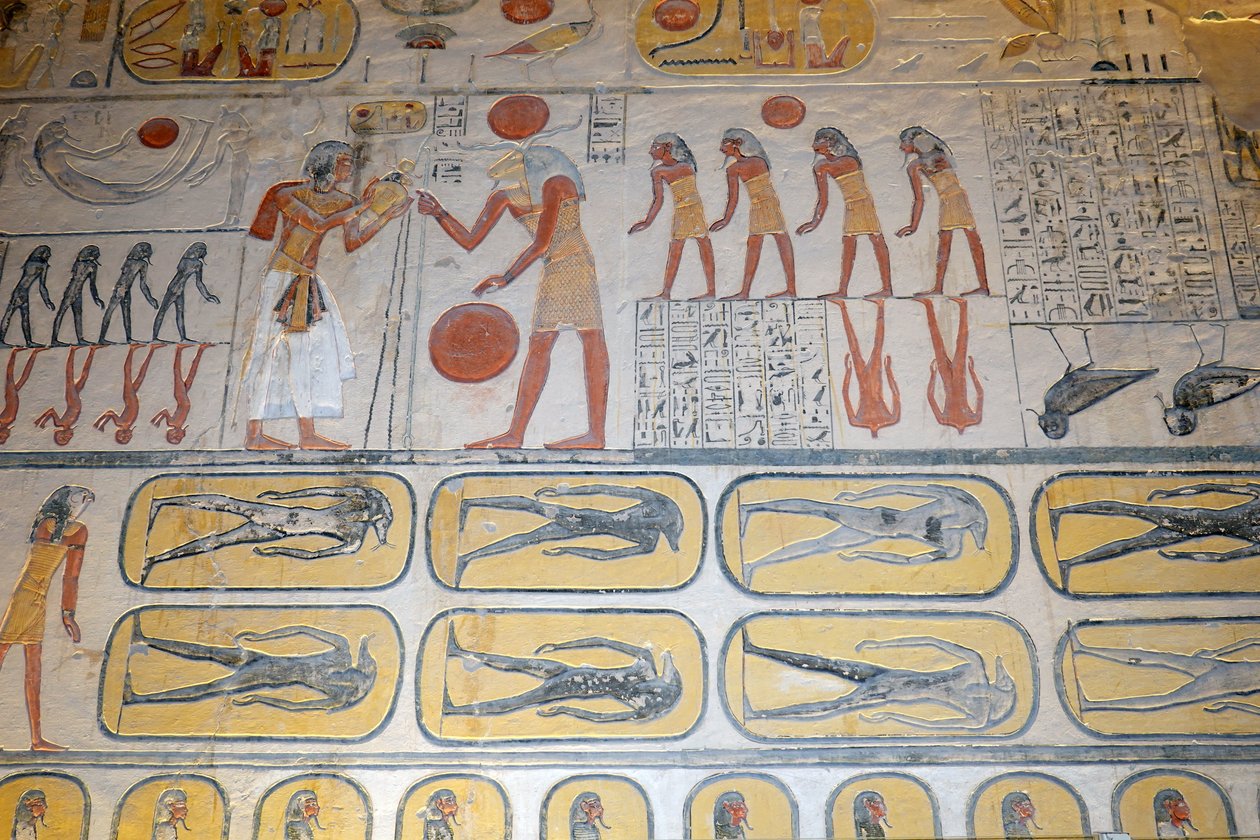 Grobowiec Ramzesa IX, Luksor autorstwa Egyptian Egyptian