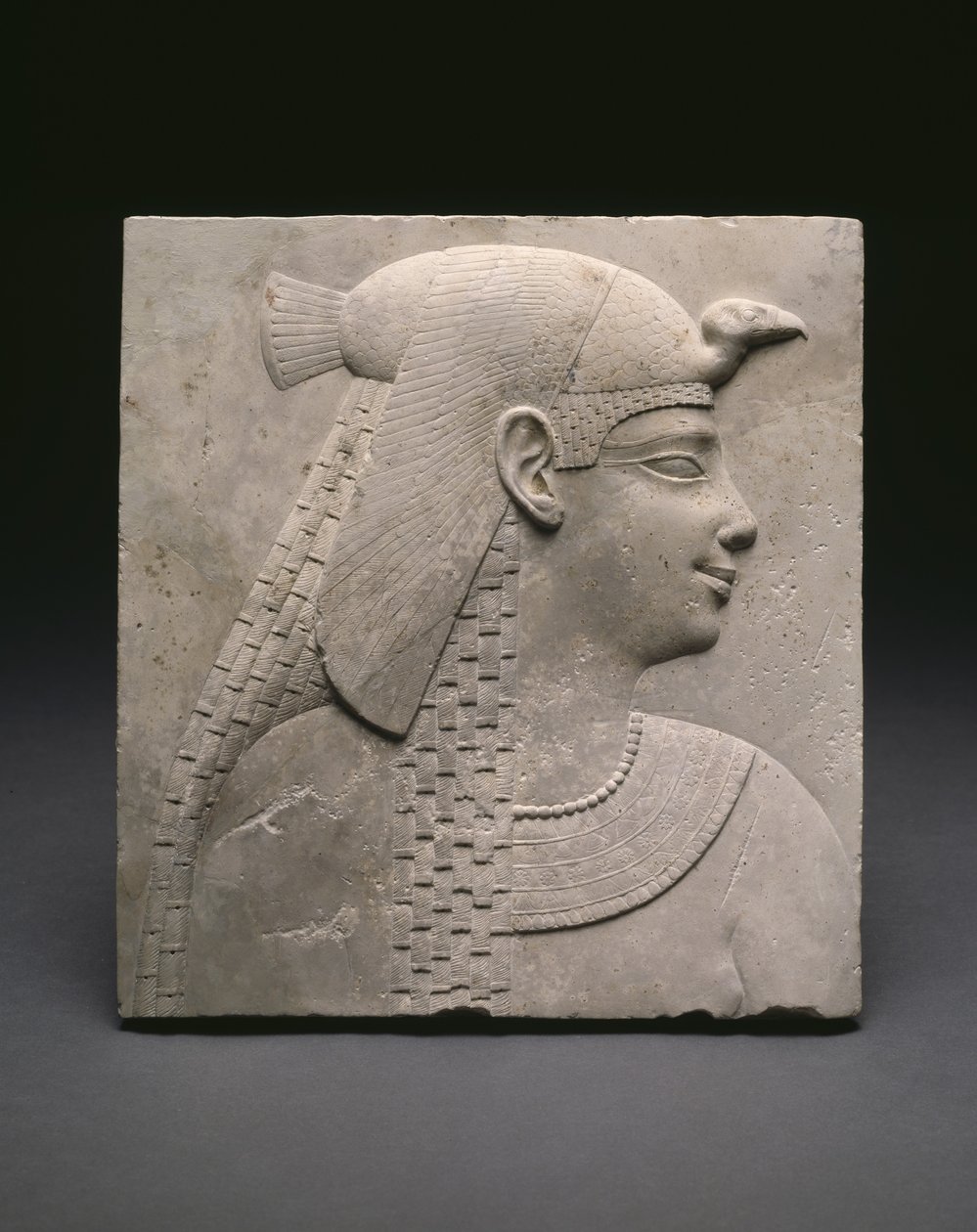 Płaskorzeźba przedstawiająca królową lub boginię, okres ptolemejski autorstwa Egyptian Ptolemaic Period