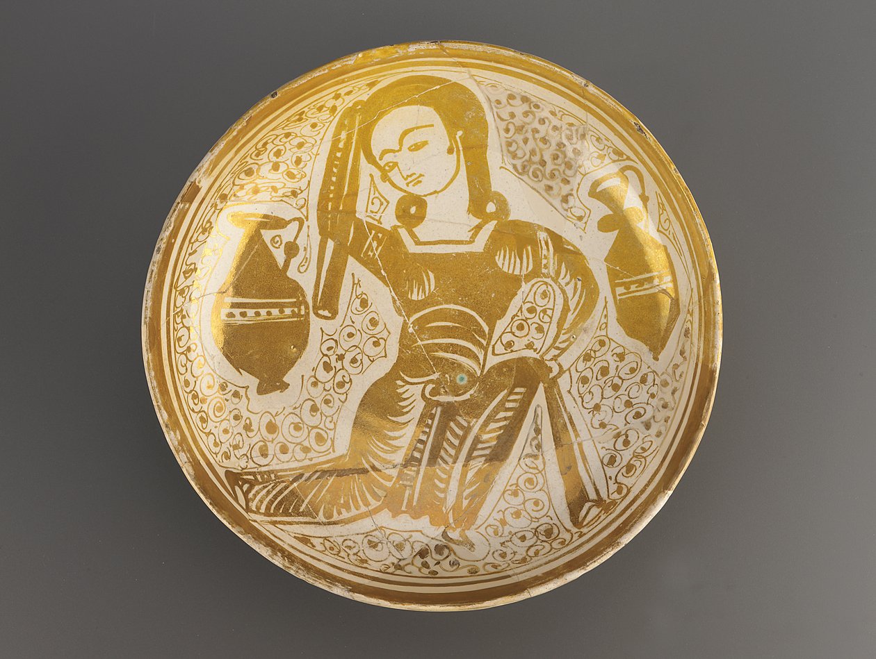 Miska, Dynastia Fatymidów (ceramiczna) autorstwa Egyptian School