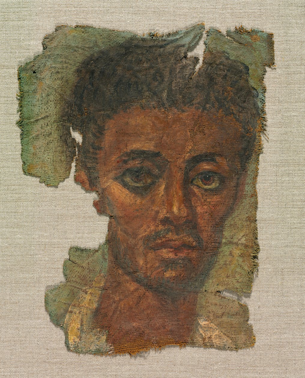 Portret pogrzebowy mężczyzny, ok. 138-192 autorstwa Egyptian School