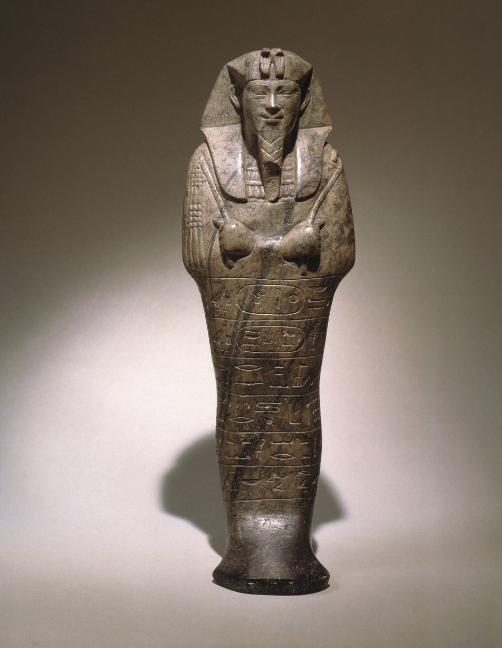 Ushabti z Senkamanseken, z Etiopii (szary wapień) autorstwa Egyptian School