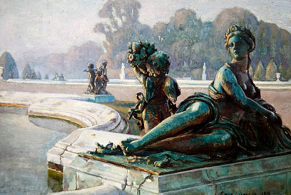 Wieczór nad jeziorem autorstwa Einar Wegener