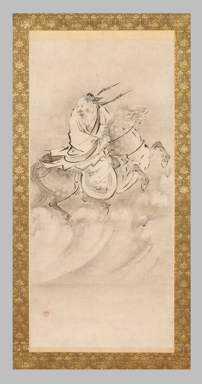 Chokoro na koniu autorstwa Eitoku Kano