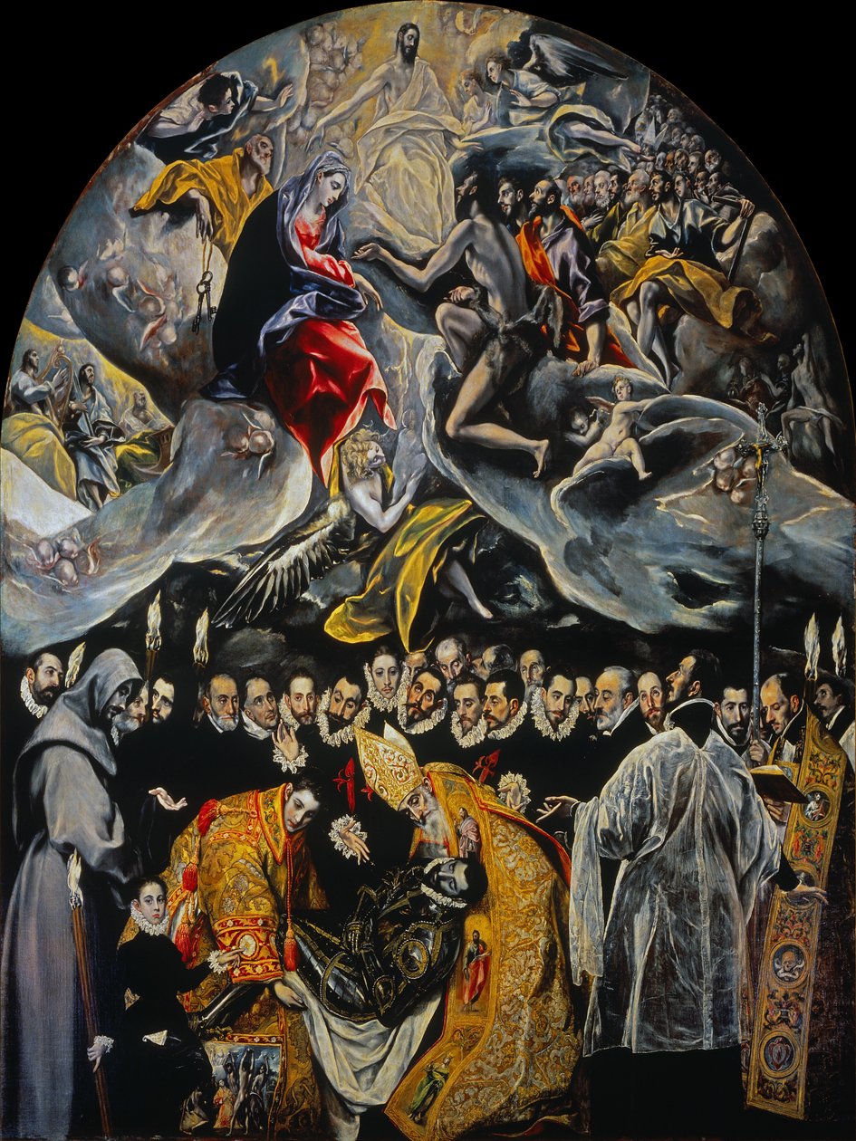 Pogrzeb hrabiego Orgaz autorstwa El Greco