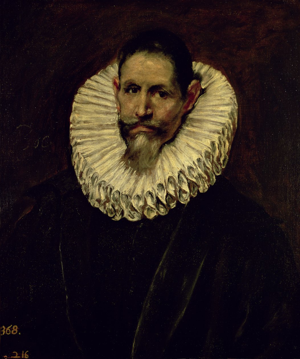 Portret Jeronimo de Cevallos, ok. 1610 autorstwa El Greco