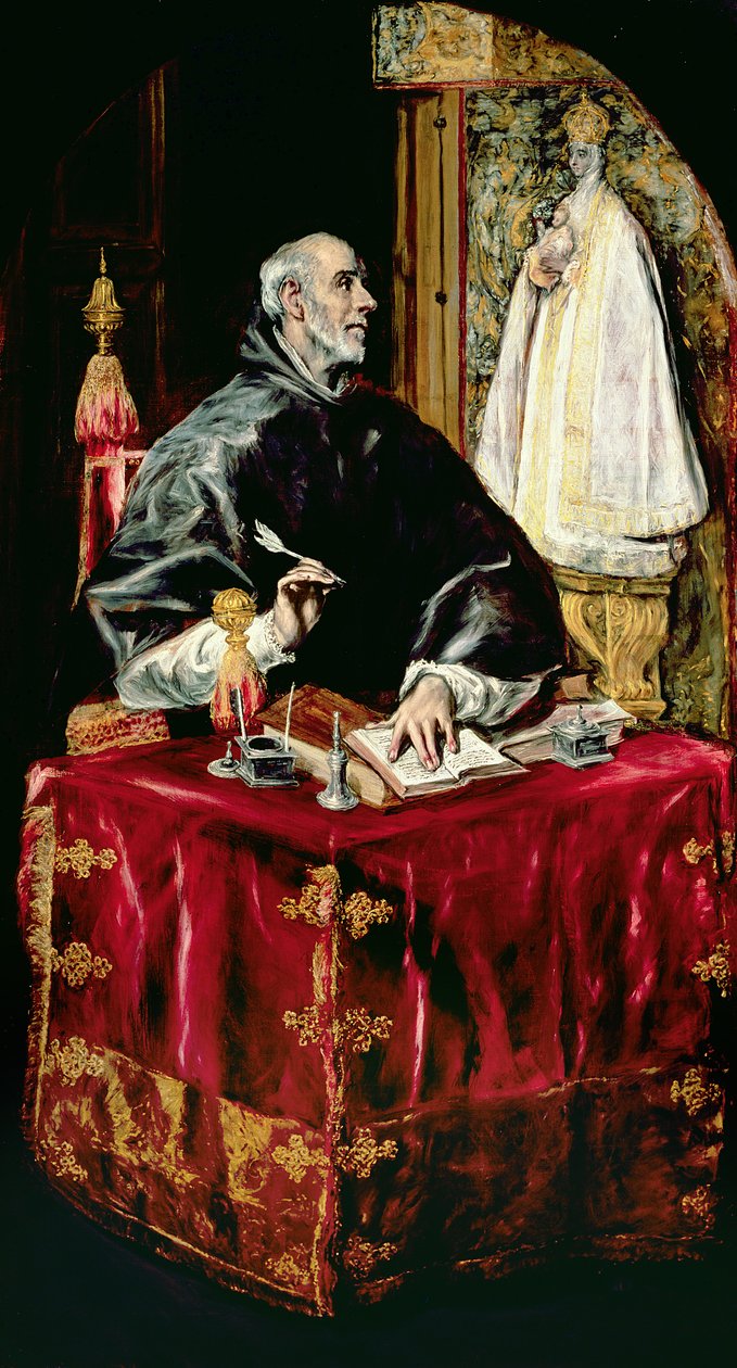Św. Ildefons, 1597-1603 autorstwa El Greco
