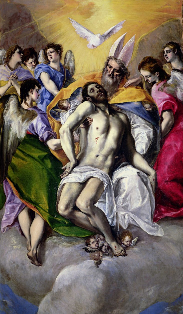 Trójca Święta, 1577-79 autorstwa El Greco