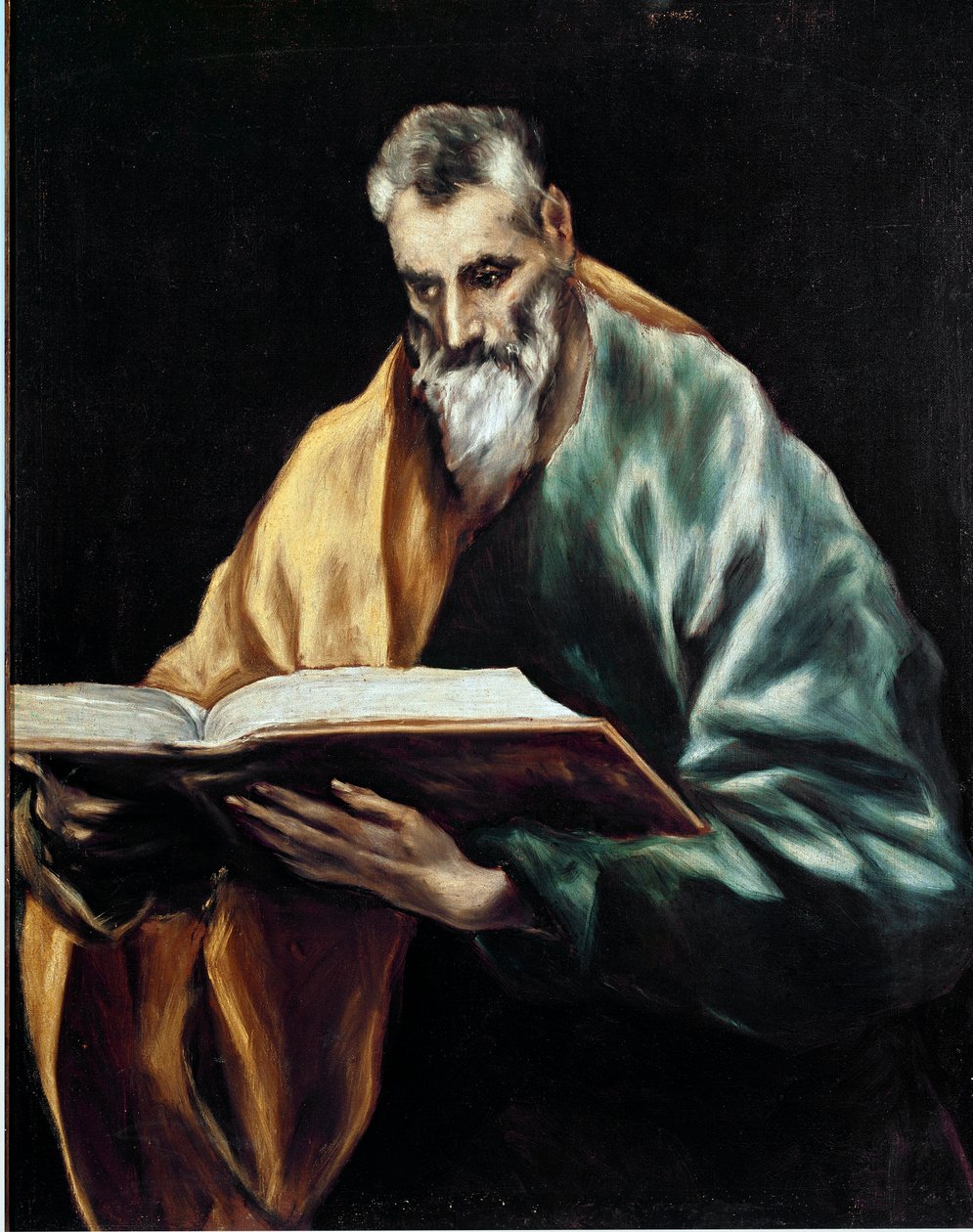 Apotra św Szymona. Obraz Domenikos Theotokopoulosa dit El Greco (1540-1614) autorstwa El Greco