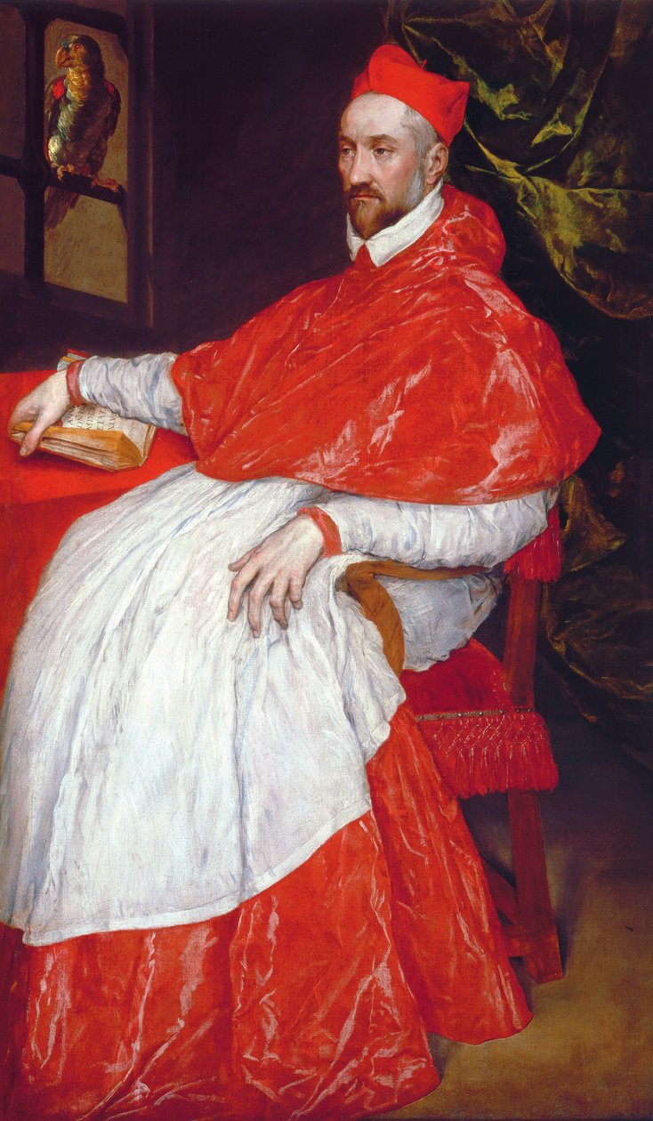 Portret Karola de Guise, kardynała Lotaryngii, arcybiskupa Reims autorstwa El Greco