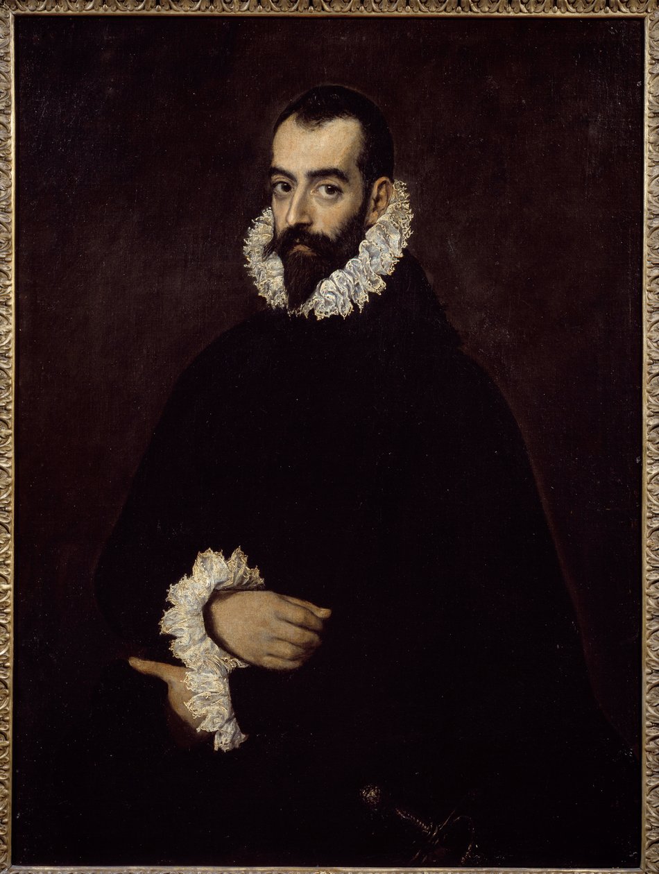 Domniemany portret księcia Benavente Obraz Domenikos Theotokopoulosa dit El Greco (1541-1614) autorstwa El Greco