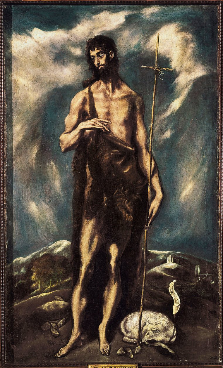 Św. 1600-05 (olej na płótnie) autorstwa El Greco