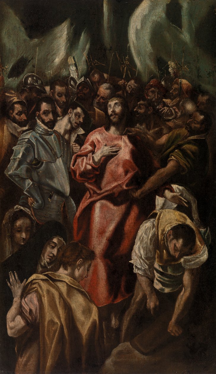 Rozbieranie Chrystusa (Espolio) autorstwa El Greco (Domenikos Theotokopoulos)